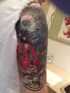 Starwars sleeve tattoo