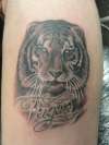 Tugar the Tiger tattoo