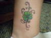 3 Leaf Clover tattoo