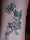Daisy tattoo