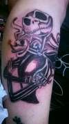 jack skellington tattoo