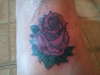 traditional rose tattoo