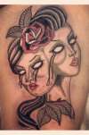 two faced deadgirl tattoo