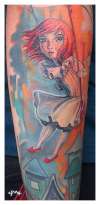 Art by Kelly Vivanco tattoo