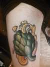 Artichoke in Butter tattoo