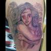 Female Angel tattoo