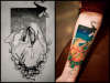 Fox tattoo