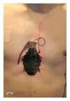 Grenade tattoo