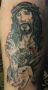 Jesus tattoo