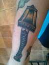 Leg Lamp tattoo