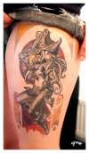 Miss Fortune LoL tattoo