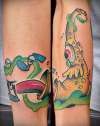 Monster Sax tattoo