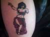 belly dancer tattoo