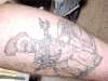 settys leg tattoo