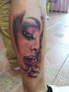 lady tattoo