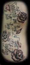 rose add on tattoo