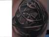 Armillary sphere tattoo