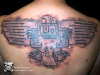 Aztec Eagle Tattoo Design by WARVOX.COM