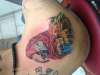 Beautiful macaw tattoo