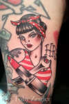 Hot Rod Bettie tattoo