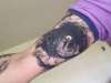 Luke Williamson's work tattoo