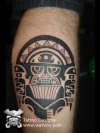 Tribal Priest Tattoo Design by WARVOX.COM