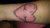 heart patch tattoo