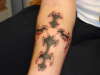 Tribal Cross tattoo