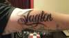lettering tattoo