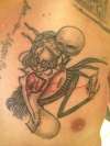 nightmare before christmas tattoo