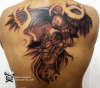 prehispanic warrior with condor tattoo by WARVOX.COM