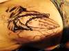 preying hands tattoo