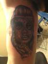 sugar skull tattoo