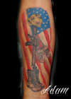 Battlefield Cross tattoo