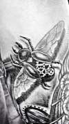 Bug piece tattoo