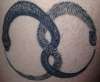 Oroborous tattoo