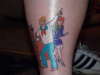 Scooby Doo Scene B tattoo