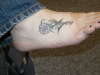 Tribal Rose tattoo