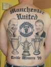 MUFC Backpiece tattoo