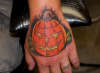 jack-o-lantern tattoo