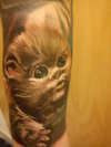 Baby Ewok tattoo