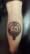 Clan Scott Crest tattoo