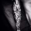 Giger sleeve tattoo