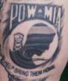 POW/MIA tattoo