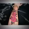 Pink Roses tattoo