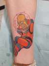 Simpsons in space part 2 tattoo