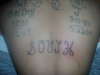 back tattoo