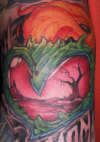 free hand heart kelly gormley tattoo