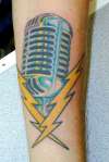 For a singer tattoo