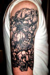 Half-sleeve tattoo